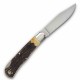 Couteau Queen Cutlery Lame Clip Point Acier Carbone 1095 Manche Bois Cerf Backlock USA QGSH106 - Livraison Gratuite