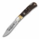 Couteau Queen Cutlery Lame Clip Point Acier Carbone 1095 Manche Bois Cerf Backlock USA QGSH106 - Livraison Gratuite