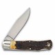 Couteau Queen Cutlery Lame Clip Point Acier Carbone 1095 Manche Bois Cerf Backlock USA QGSH106 - Livraison Gratuite