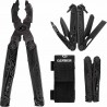 Outil Multifonction Gerber Dual-Force Bluntnose Acier Inoxydable Noir Etui Tissu G1067407 - Livraison Gratuite