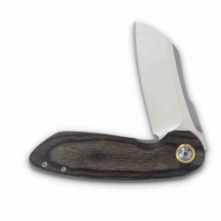Couteau Rough Rider Bullfrog Lame Wharncliffe Acier 440 Manche Pakkawood Linerlock RR2673 - Livraison Gratuite