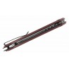 Couteau Oknife Duron Lame Acier Nitro-V Manche Aluminium OAL Super Vert Olive Frame Lock OKNDURONOG Livraison Gratuite
