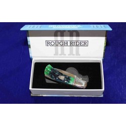 Couteau Rough Rider Bluegill Lame Drop Point Acier 440 Manche Os Back Lock RR2636 - Livraison Gratuite