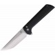 Couteau North Mountain Blade Lame TANTO Acier SLD-Magic San Mai Manche G10 Black Button Lock NMB2406B - Livraison Gratuite