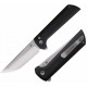 Couteau North Mountain Blade Lame TANTO Acier SLD-Magic San Mai Manche G10 Black Button Lock NMB2406B - Livraison Gratuite