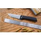 Couteau North Mountain Blade Lame TANTO Acier SLD-Magic San Mai Manche G10 Black Button Lock NMB2406B - Livraison Gratuite