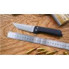 Couteau North Mountain Blade Lame TANTO Acier SLD-Magic San Mai Manche G10 Black Button Lock NMB2406B - Livraison Gratuite