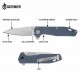 Couteau Gerber Fastball Lame Wharncliffe Acier CPM-MagnaCut Manche Aluminium Bleu Liner Lock USA G1075374 - Livraison Gratuite