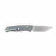 Couteau pliant SRM 255L-GK Ambi-Lock Lame Acier 10Cr15CoMoV Manche G10 Gris Clip SRM255LGT2 - Livraison Gratuite
