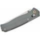Couteau pliant SRM 255L-GK Ambi-Lock Lame Acier 10Cr15CoMoV Manche G10 Gris Clip SRM255LGT2 - Livraison Gratuite
