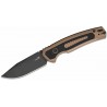 Couteau Kershaw Auto Launch 21 Automatique Lame Acier CPM-M4 Manche Alu FDE/G10 Made In USA KS7106 - Livraison Gratuite