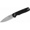 Couteau Kershaw Remnant Lame Spear Point Acier D2 SW Manche Micarta Noir KVT Button Lock KS2054 - Livraison Gratuite