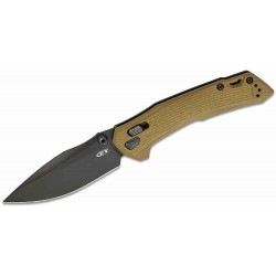 Couteau Zero Tolerance Model 0203 DuraLock Lame Drop Point Acier CPM-M4 Manche G10 Vert OD Made USA ZT0203 - Livraison Gratuite