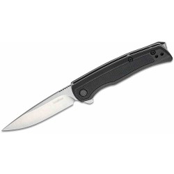 Couteau Kershaw Outfield A/O Lame Acier 4Cr14 SW Manche Nylon Linerlock Clip KS1428 - Livraison Gratuite