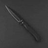 Couteau Daggerr Knives Vendetta Black Lame Dague Acier 8Cr13MoV Manche FRN Linerlock DGRVDFBKBW - Livraison Gratuite