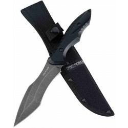 Couteau Tactique Tac Force Lame Fixe Acier 3Cr13MoV SW Manche G10 Étui Nylon TFFIX120BK - Livraison Gratuite