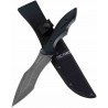 Couteau Tactique Tac Force Lame Fixe Acier 3Cr13MoV SW Manche G10 Étui Nylon TFFIX120BK - Livraison Gratuite