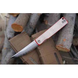 Couteau NorthMountain KAIKEN FCarbone/G10 Lame Tanto Acier SLD-Magic SAN MAI Linerlock NMB250221 - Livraison Gratuite