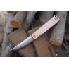 Couteau NorthMountain KAIKEN FCarbone/G10 Lame Tanto Acier SLD-Magic SAN MAI Linerlock NMB250221 - Livraison Gratuite