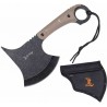 Hache Elk Ridge Lame Acier 3Cr13MoV SW Manche Brown FRN Étui Nylon ER2AXEBN - Livraison Gratuite