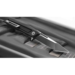 Couteau Brous Blades Graviton Lame Acier D2 Manche G10 Noir Sécurité Liner Lock USA BRB280 - Livraison Gratuite