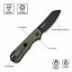 Couteau CIVIVI Crabby Od Green Acier 14C28N Manche G10 Liner Lock KIVT Clip CIVC240551 - Livraison Gratuite