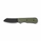 Couteau CIVIVI Crabby Od Green Acier 14C28N Manche G10 Liner Lock KIVT Clip CIVC240551 - Livraison Gratuite