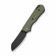 Couteau CIVIVI Crabby Od Green Acier 14C28N Manche G10 Liner Lock KIVT Clip CIVC240551 - Livraison Gratuite