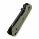 Couteau CIVIVI Crabby Od Green Acier 14C28N Manche G10 Liner Lock KIVT Clip CIVC240551 - Livraison Gratuite