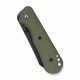 Couteau CIVIVI Crabby Od Green Acier 14C28N Manche G10 Liner Lock KIVT Clip CIVC240551 - Livraison Gratuite