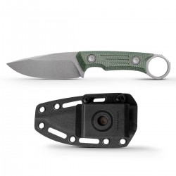Couteau Vosteed Fullback Green Lame Acier Nitro-V SW Manche Micarta Etui Kydex VOSD0302 - Livraison Gratuite