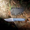 Couteau Vosteed H-Back Blue Lame Acier Nitro-V SW Manche G10 Etui Kydex VOSD0403 - Livraison Gratuite