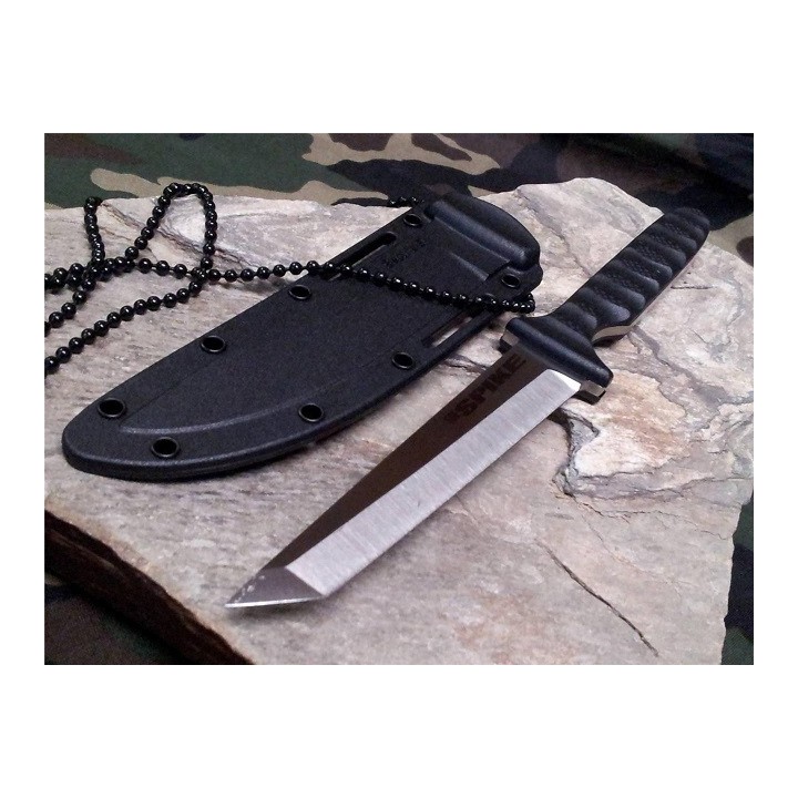 Couteau Cold Steel Tanto Spike Lame Acier German 4116 Manche G-10 Etui Secure-Ex CS53NCT - Livraison Gratuite