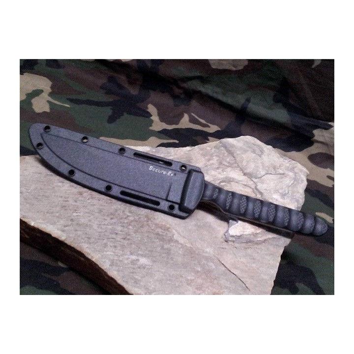 Couteau Cold Steel Tanto Spike Lame Acier German 4116 Manche G-10 Etui Secure-Ex CS53NCT - Livraison Gratuite