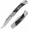 Couteau Schrade PLB7 Bear Paw Lame Clip Point Acier 7Cr17MoV Manche Bois Pivot Lock SCH1222017 - Livraison Gratuite