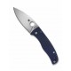 Couteau Spyderco Bodacious Lame Acier CPM SPY27 Manche G10 Bleu Cobalt Compression Lock Clip USA SC263GPCBL - Livraison Gratuite