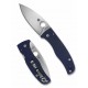 Couteau Spyderco Bodacious Lame Acier CPM SPY27 Manche G10 Bleu Cobalt Compression Lock Clip USA SC263GPCBL - Livraison Gratuite