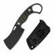Couteau Kizer Little Rhino Cleaver Lame Black Acier D2 Manche G10 Noir/Vert Etui Kydex KI1065A3 - Livraison Gratuite