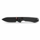 Couteau Vosteed Raccoon Lame Acier 14C28N Manche Micarta Noir TLL KIVT Clip VOSA2902 - Livraison Gratuite