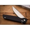 Couteau Rough Ryder Slide Lock Wharncliffe Lame Acier D2 Manche G10 Black Clip RR2720 - Livraison Gratuite