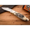 Couteau Rough Ryder Large Swayback Whittler Lames Acier 440 Manche Os Cerfé Slip Joint RR2575 - Livraison Gratuite