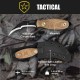 Couteau Condor Zompopo Hawkbill Lame Acier 1095 Carbone Manche Micarta Etui Kydex Salvador CTK133730HC - Livraison Gratuite