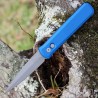 Couteau Automatique Pro-Tech 920 Godfather Blue AUTO Lame Acier 154CM Manche Alu USA PTK920BLUE - Livraison Gratuite