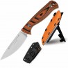 Couteau Kizer Evenki 2 Drop Point Lame Acier AEB-L Manche G10 Orange/Black Etui Kydex KI1098A1 - Livraison Gratuite