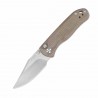 Couteau Pliant Kizer Drop Bear 2 Button Lock Clip Point Lame Acier Nitro-V Micarta Naturel KIV36192CC1 - Livraison Gratuite
