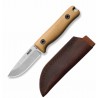 Couteau Reiff Knives F3 Drop Point Lame Acier CPM MagnaCut Manche G10 Tan Etui Cuir USA REKF3D11CTBL Livraison Gratuite