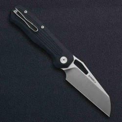 Couteau Ironfly SYPERFLY Black Lame Acier 14C28N Manche G10 KIVT Linerlock Clip IFVF03BK - Livraison Gratuite