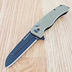 Couteau Outdoor Edge Razor XD1 Lames Interchangeables Acier 420J2 Manche GFN Button Lock OEXD130AC - Livraison Gratuite