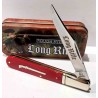 Couteau Rough Ryder Long Rifle Grandaddy Barlow Lame Acier 440 Manche Os Rouge Slip Joint RR2618 - Livraison Gratuite