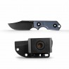 Couteau Vosteed Quokka Bowie Blue Lame Acier 14C28N Manche G10 Etui Kydex VOSD0602 - Livraison Gratuite